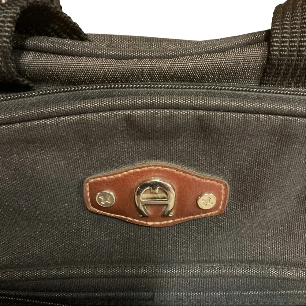 Etienne Aigner Men's Crossbody Shoulder Top Handle Travel Laptop Bag One Size